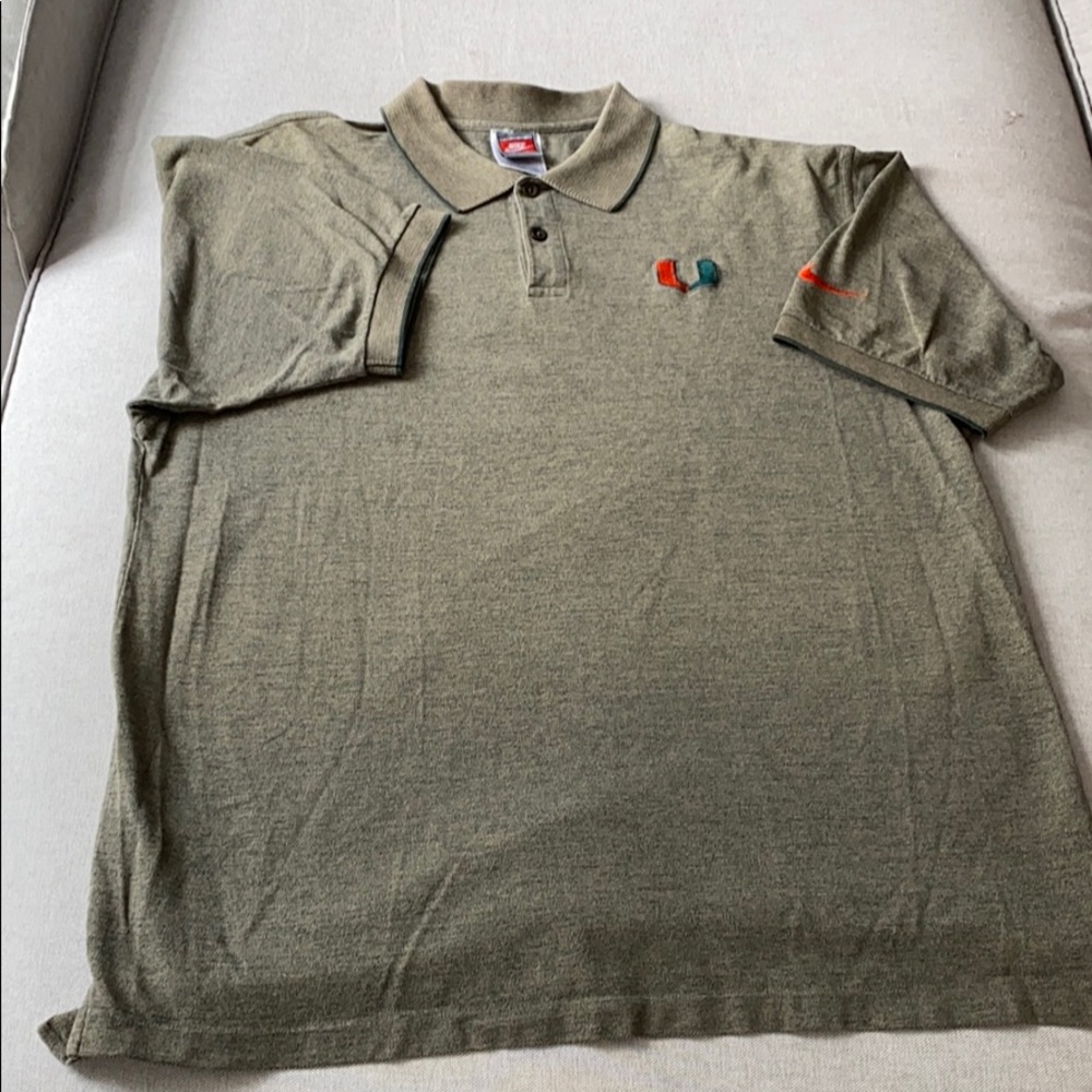 University of Miami Nike polo